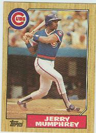 1987 Topps Baseball Cards      372     Jerry Mumphrey